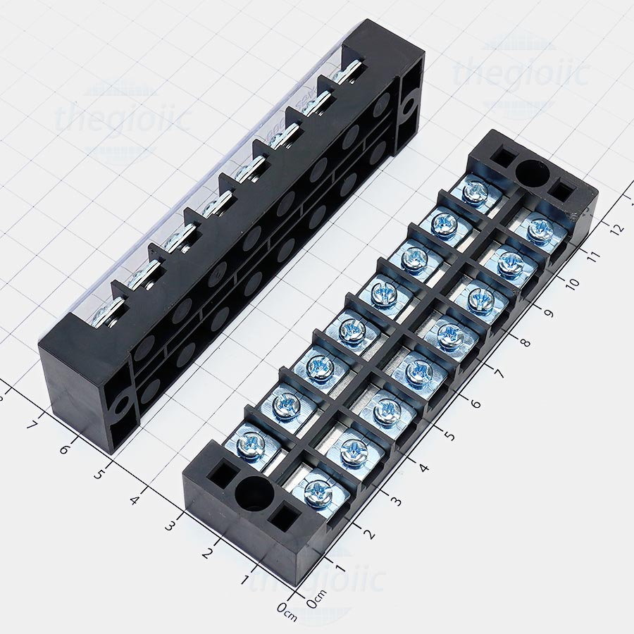 Terminal Block 8P 25A, 600V (ដូមីណូ-Domino)
