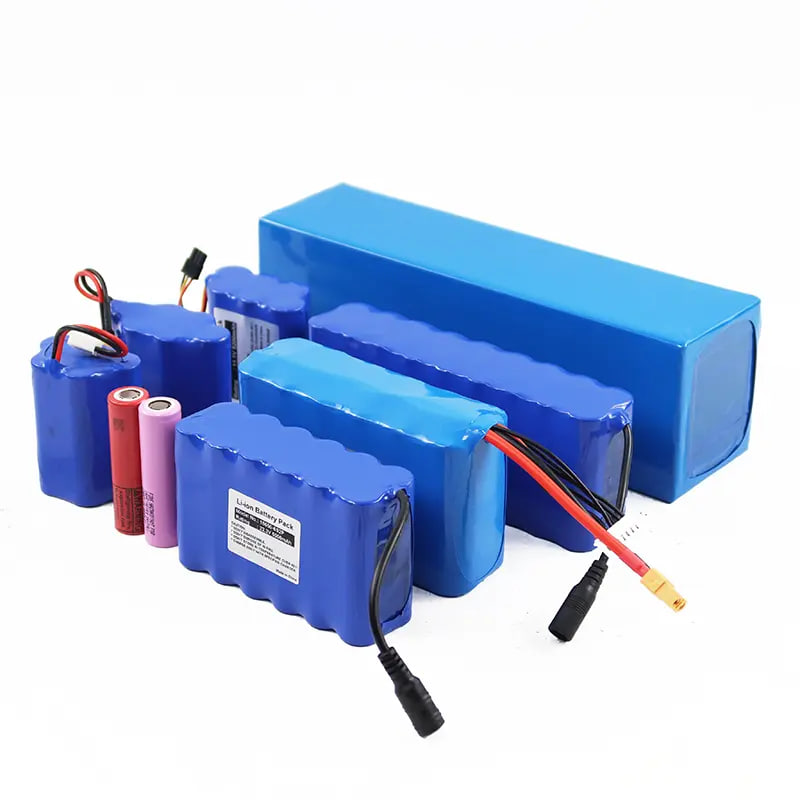 ផ្គុំថ្មលីស្យូម 3.2/6.4/12/24V មាន BMS (LifePO4 Battery+BMS)