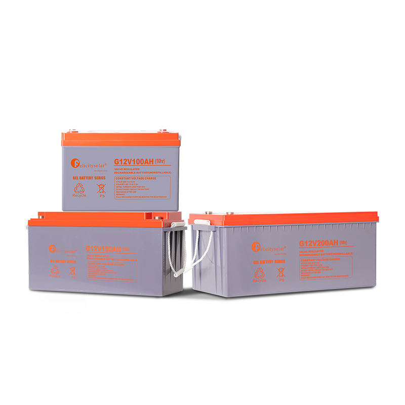 អាគុយជែល200Ah, 12V Gel Battery (Felicity Solar)