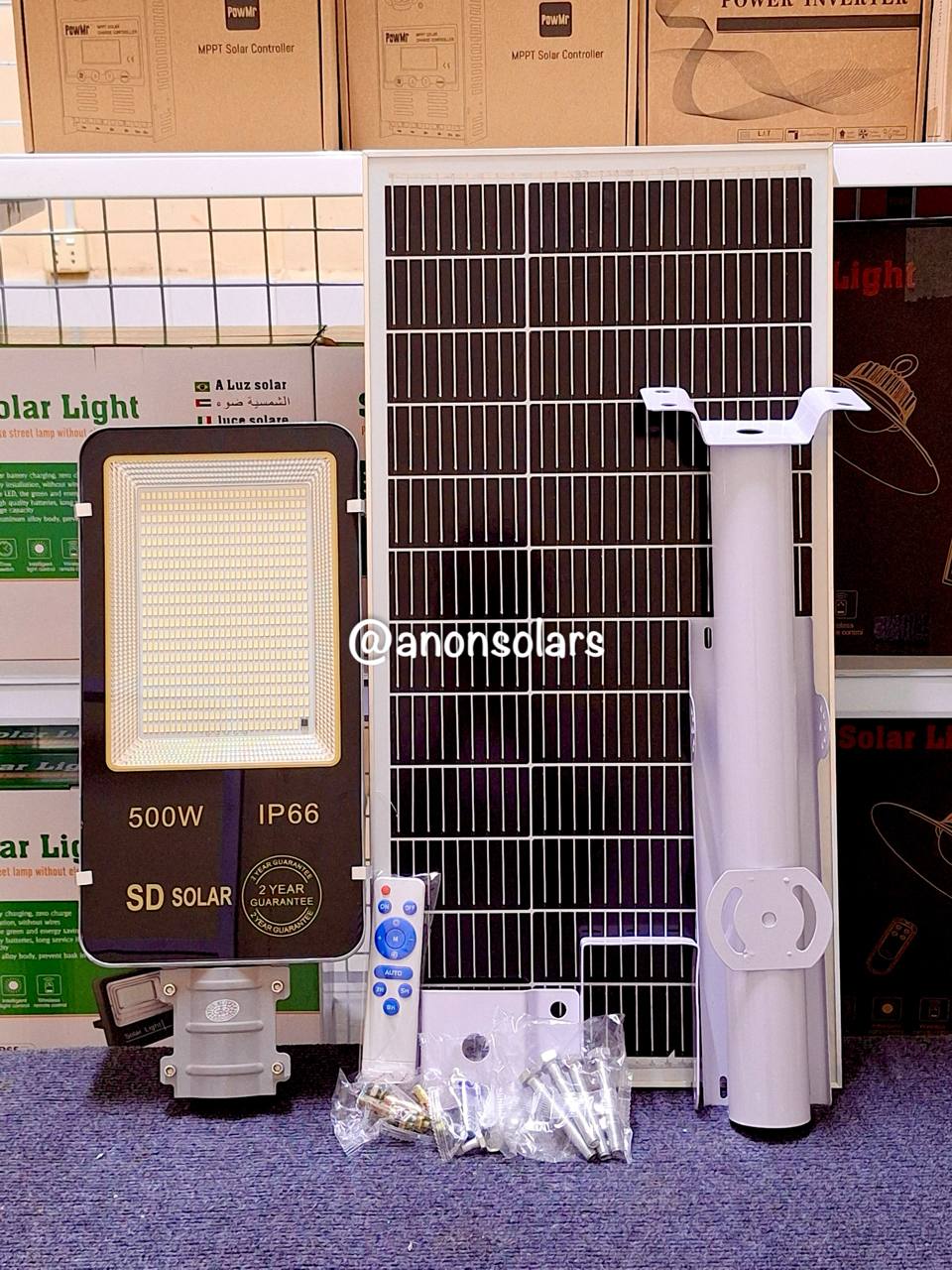 អំពូលផ្លូវLEDពេញ Street Light-500W (ធានា២ឆ្នាំ)