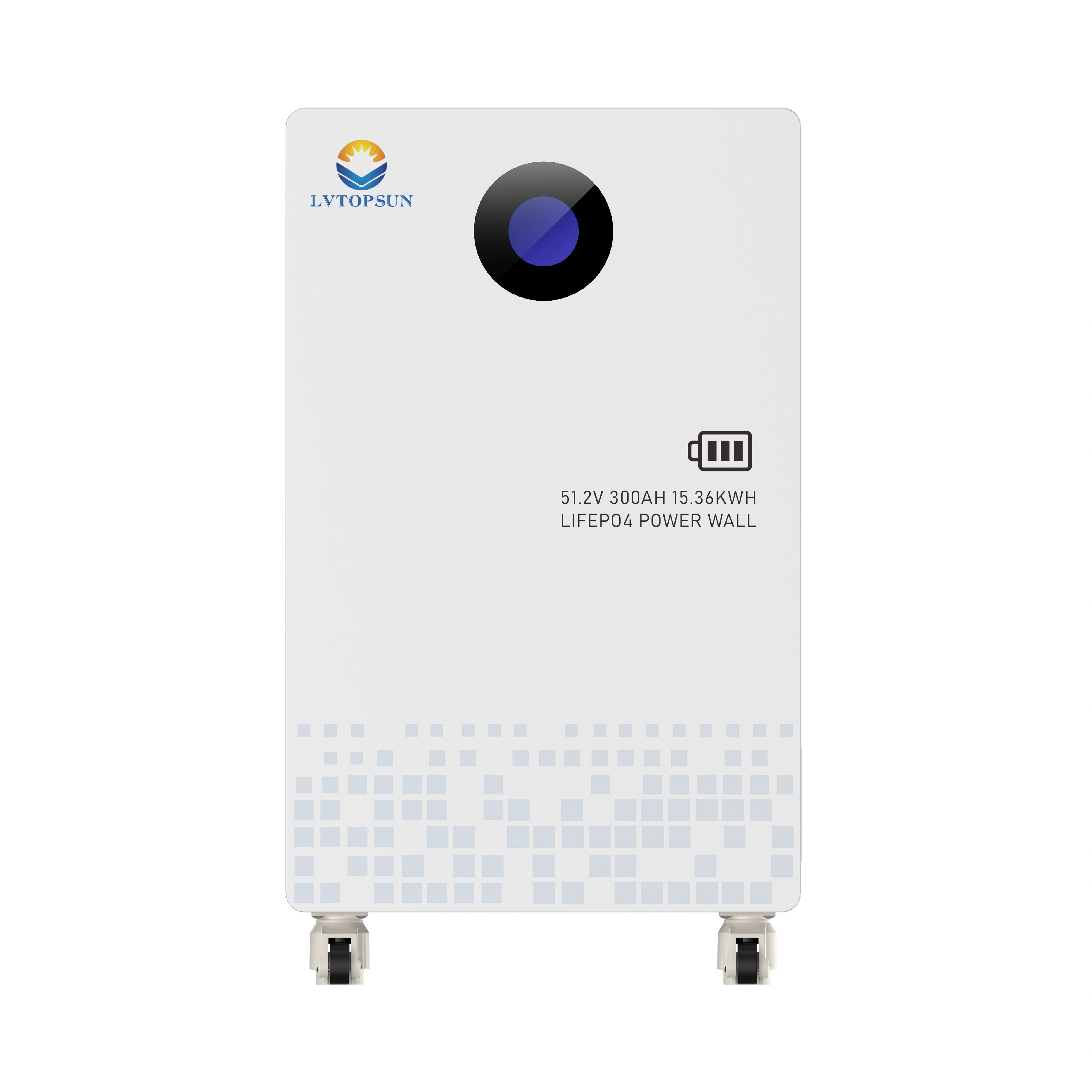 អាគុយលីស្យូម 15.36kWh, 51.2V, 300Ah LifePO4 Battery (LVTS-512300)