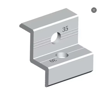 ក្រចាប់ផ្ទាំងផ្នែកខាង End Clamp (SP)