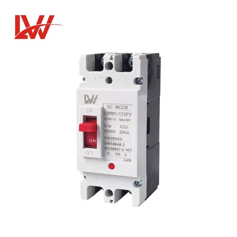 ឌីស្យុងទ័រអាគុយ 250A MCCB 2P 500VDC-Worldsunlight
