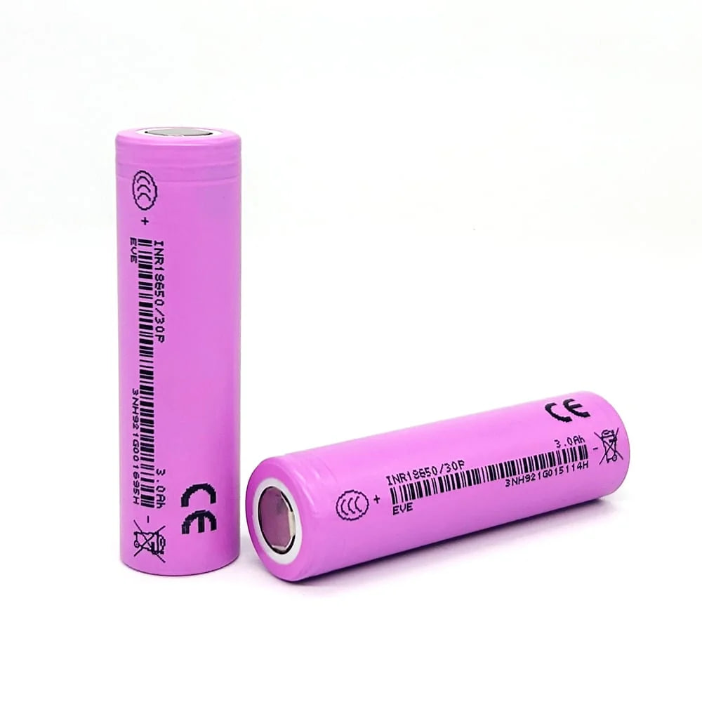 ថ្មលីស្យូម 3000mAh, 3.7V Cell កូរ៉េ (INR18650/30P)